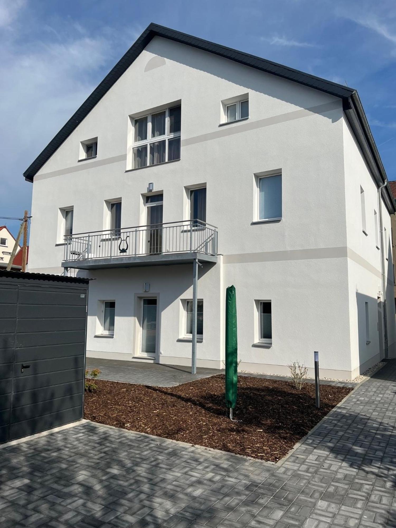 Apartmán Zum Rosental Rötha Exteriér fotografie