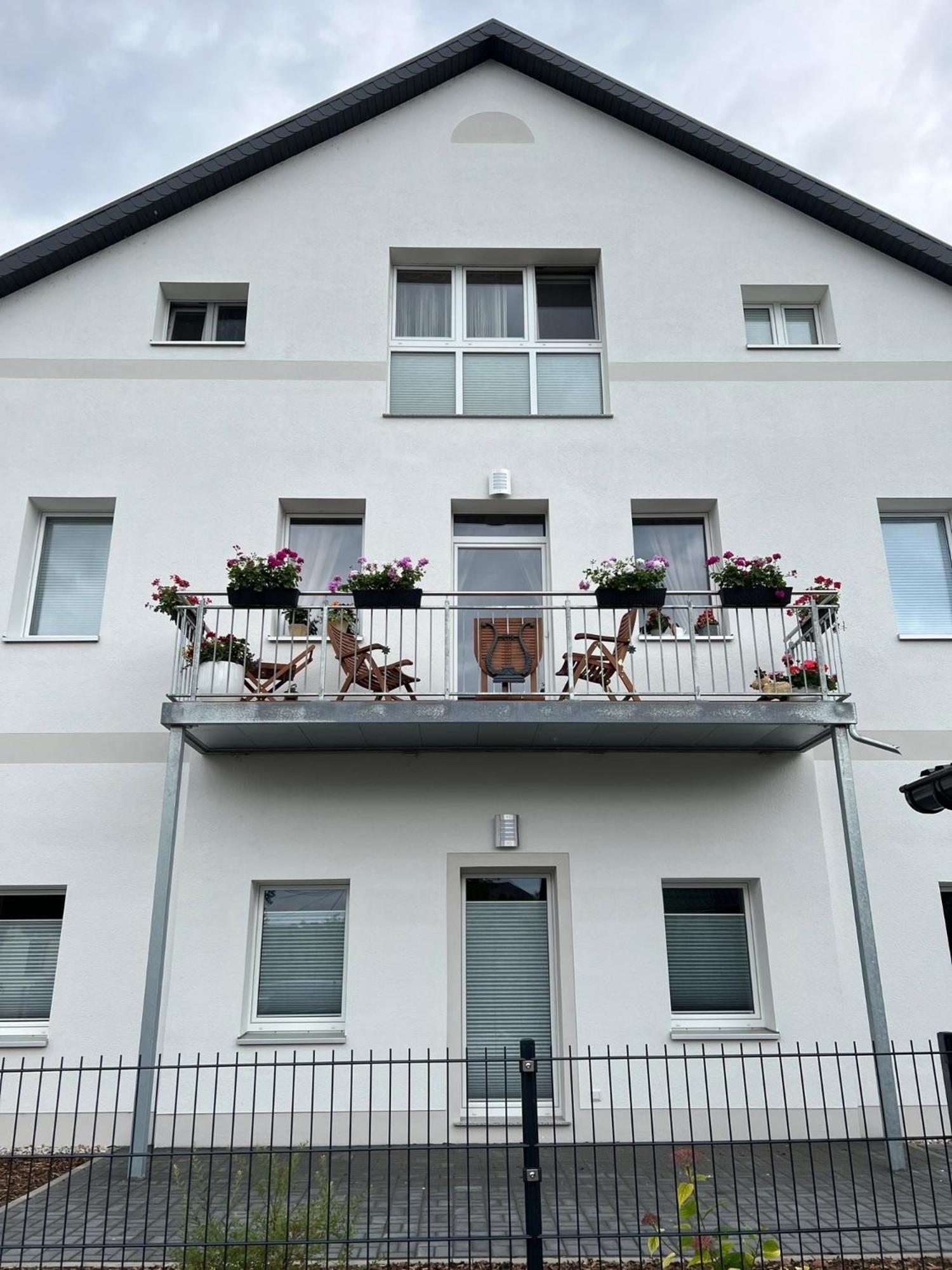 Apartmán Zum Rosental Rötha Exteriér fotografie