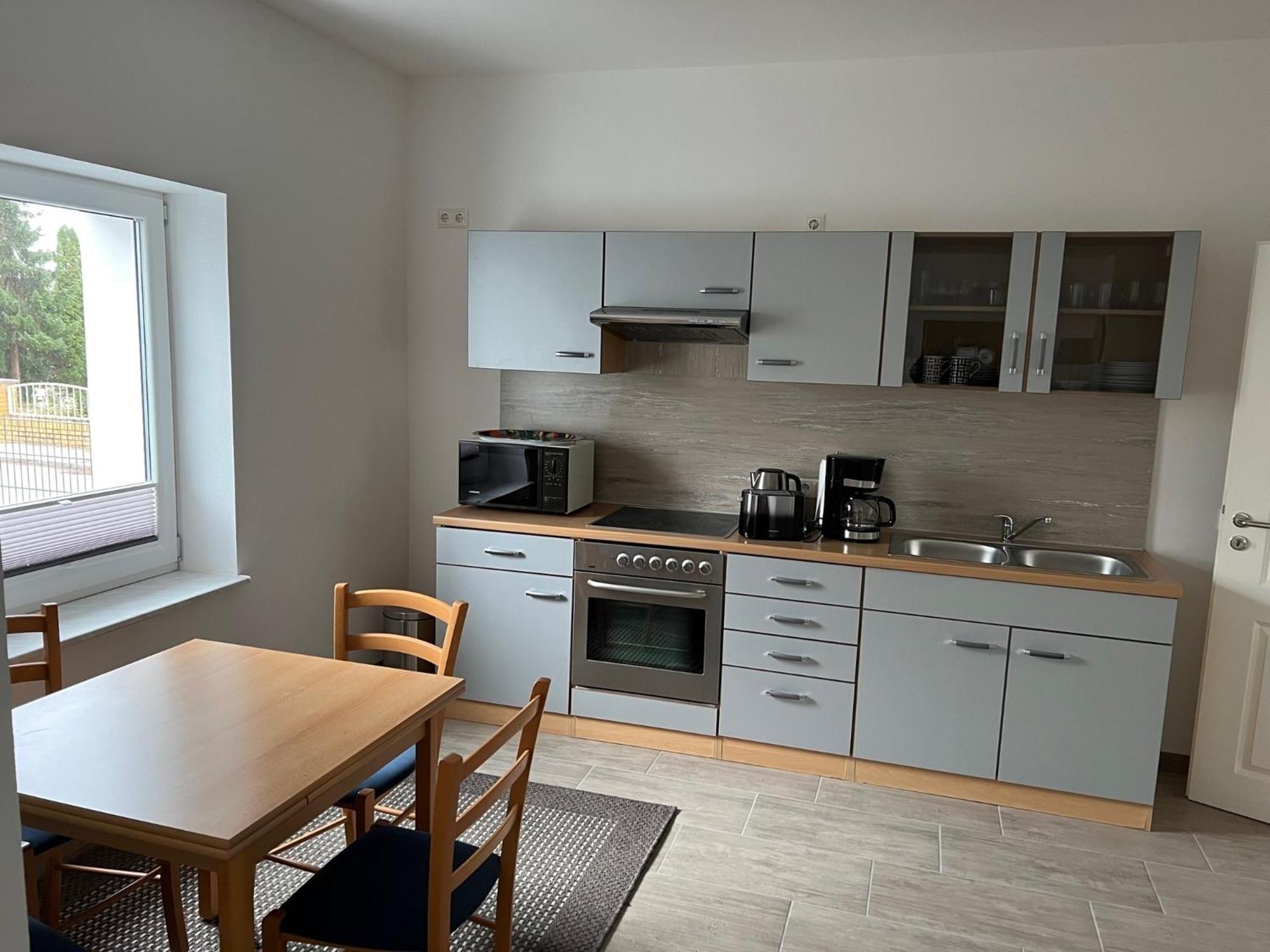 Apartmán Zum Rosental Rötha Exteriér fotografie
